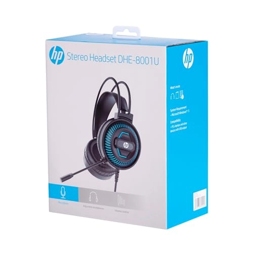 DHE 8001U-KSA Wired Headset