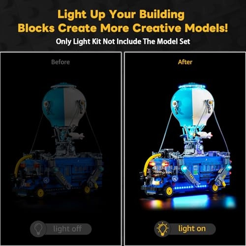 LED Light Kit for Fortnite Battle Bus (77073)