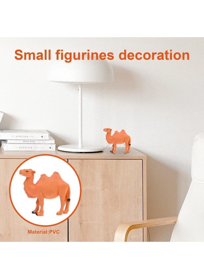 Miniature Camel Figurines - 4PCS Bactrian