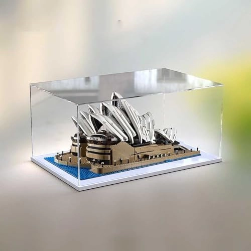 Display Case - 65 x 40 x 30 cm Black Base