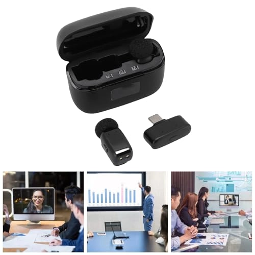 Wireless Lavalier Microphone - 2 2.4GHz