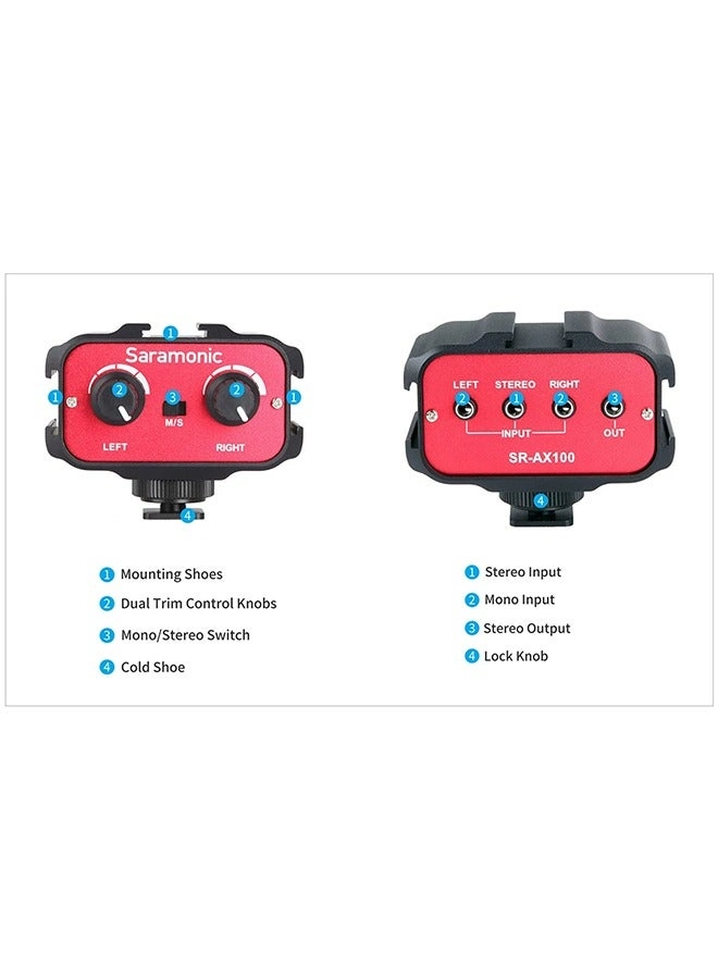 SR-AX100 3.5mm-Mini-Jack Microphone