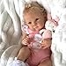 Reborn Baby Doll - 18 Inch Silicone Blonde Hair Ages 5+