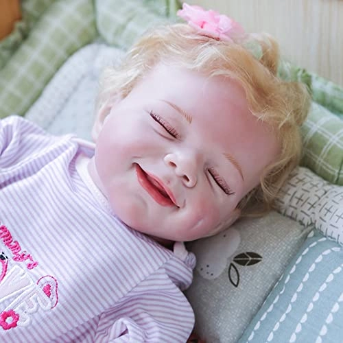 Reborn Baby Doll - 55cm/22in Soft Silicone 2 Packages