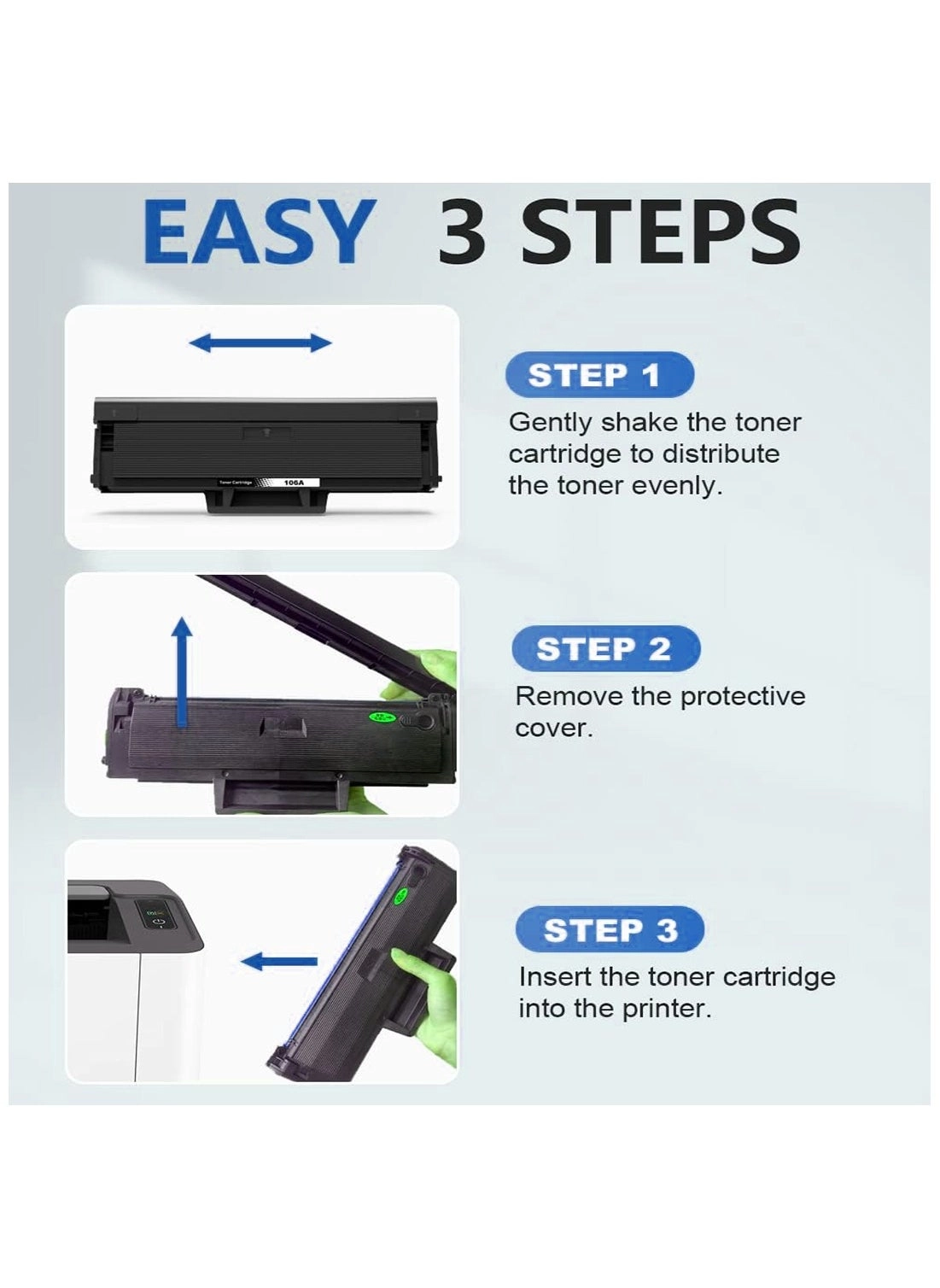 W1106A - 2500 pages Black