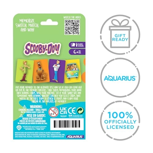 Scooby Doo! Memory Master - Card Game