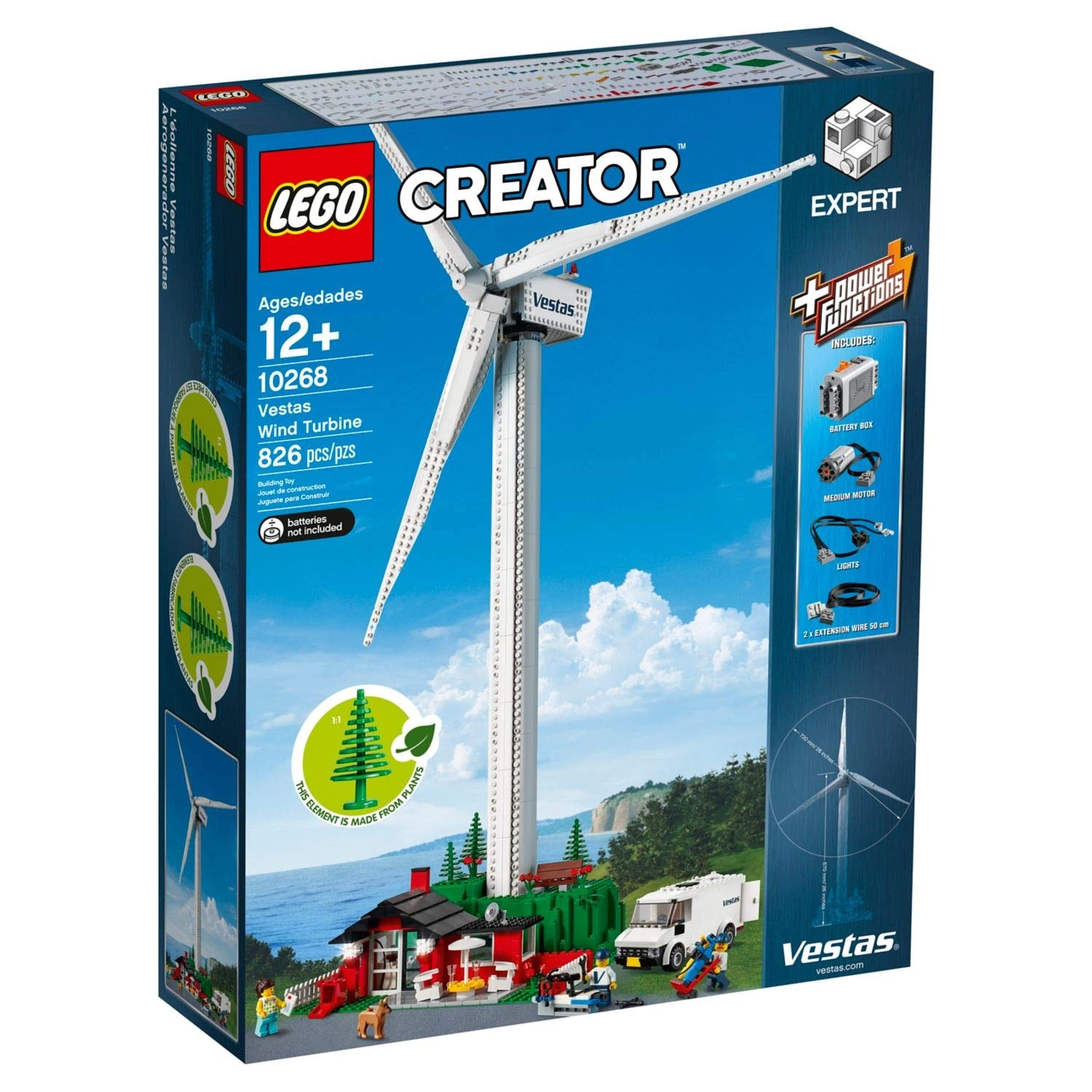LEGO Vestas Wind Turbine (10268) - Motorized