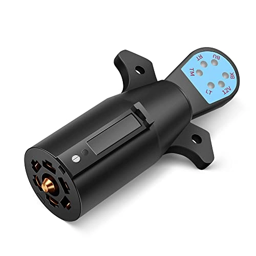 MICTUNING 7 Way Blade Trailer Connector Tester