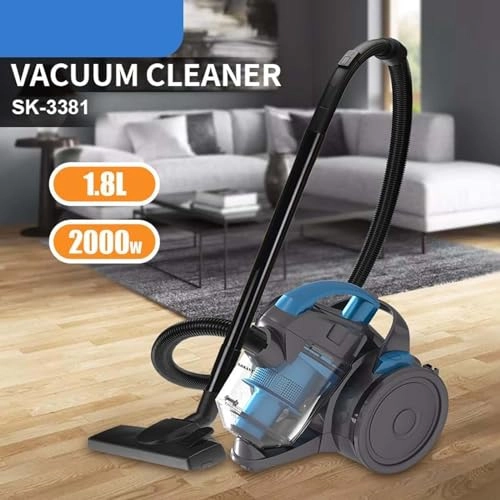 Bagless Vacuum Cleaner - 2000W 1.8L