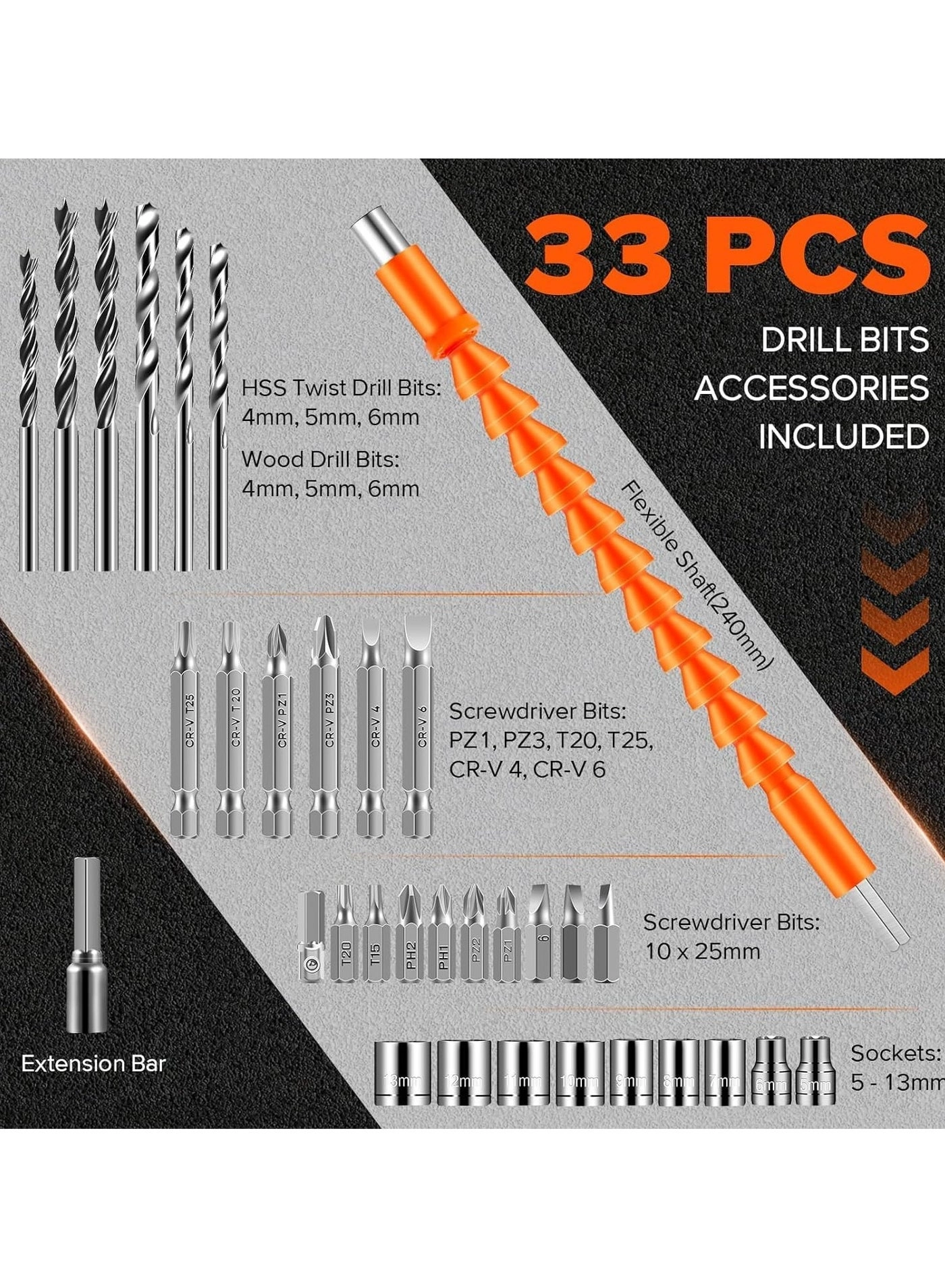 Cordless Drill - 1300mAh 48V