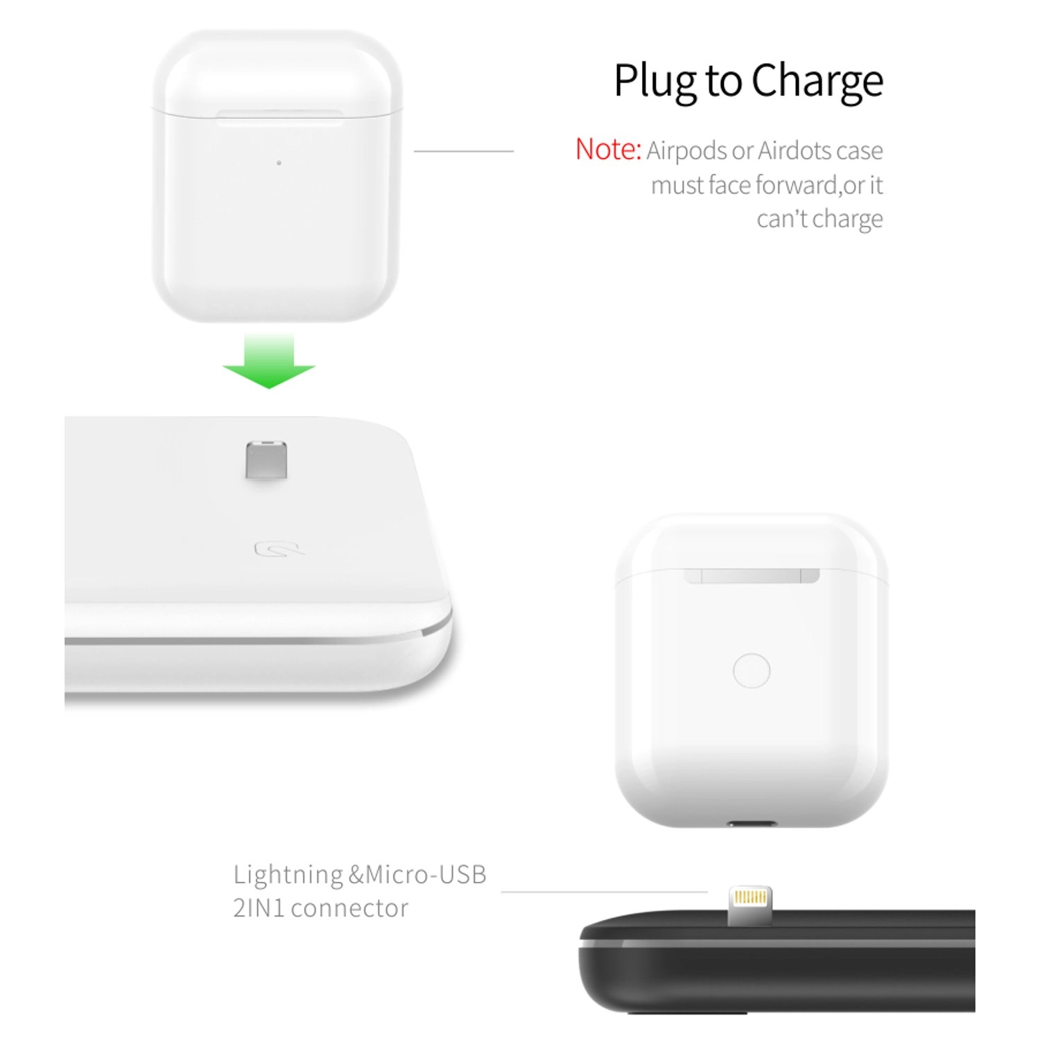 3 In 1 Wireless Charging Dock Station