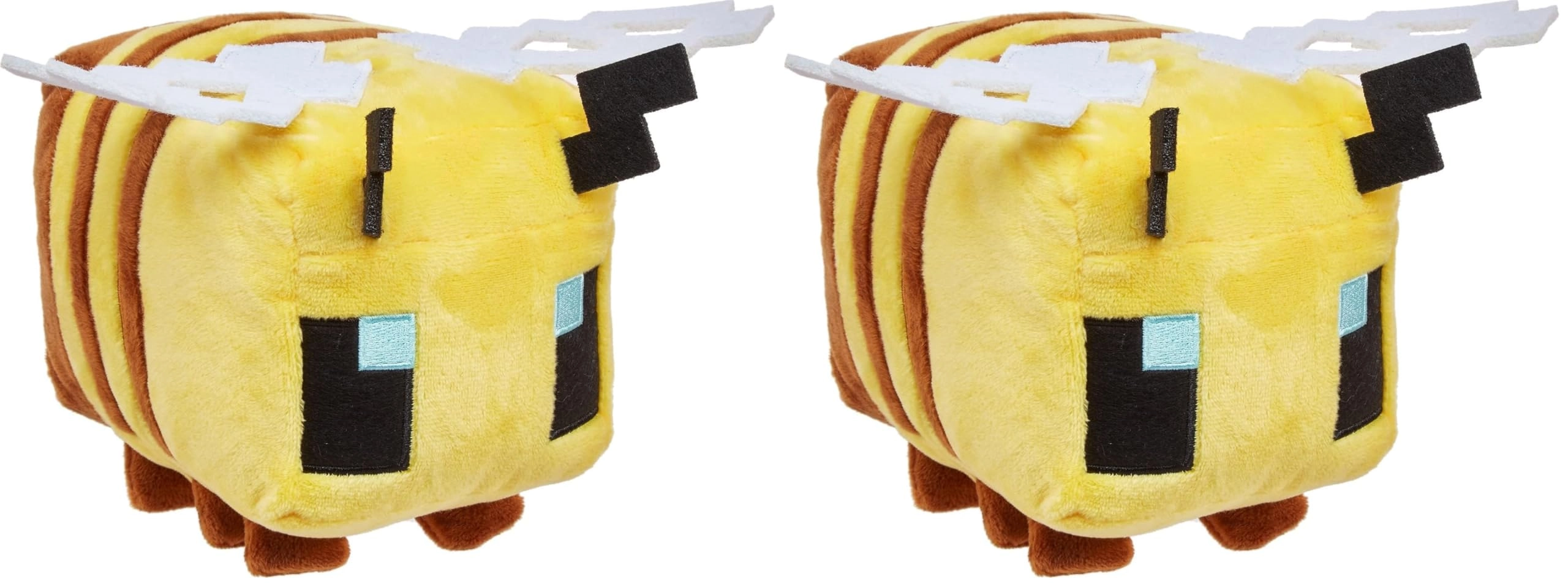 Mattel Inc. Minecraft Basic Plush Character - 8-inch Pack of 2 Multicolor