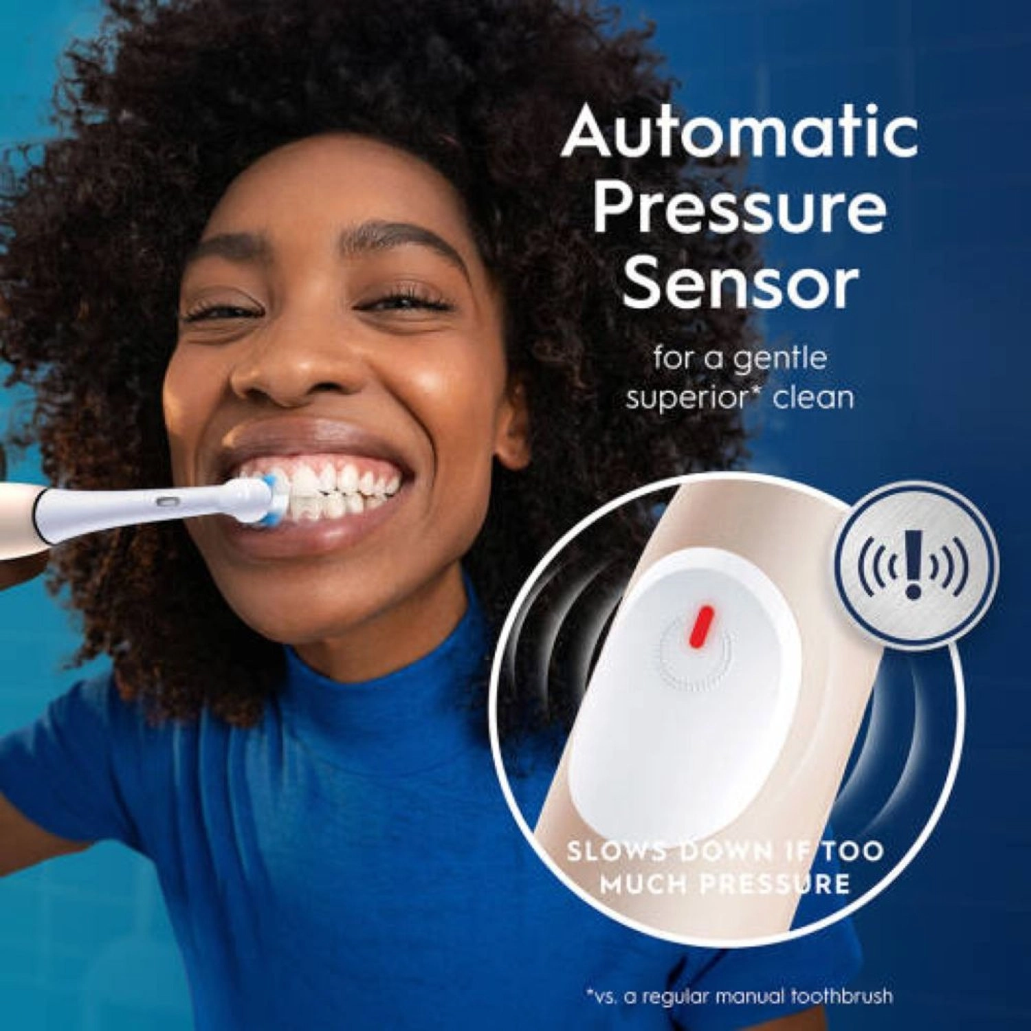 iO Series 2 - Electric Toothbrush White Gum Pressure Sensor