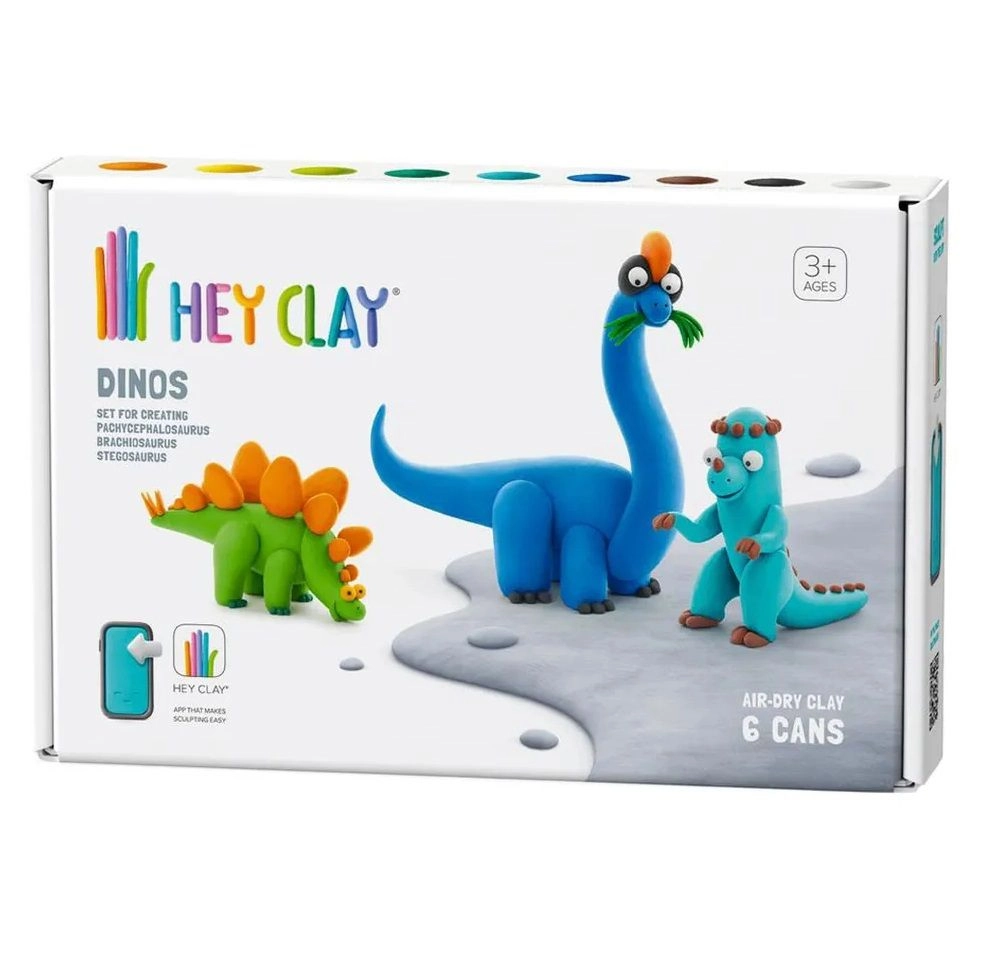 DIY Dinos - Modeling Clay 3+ years 6 cans