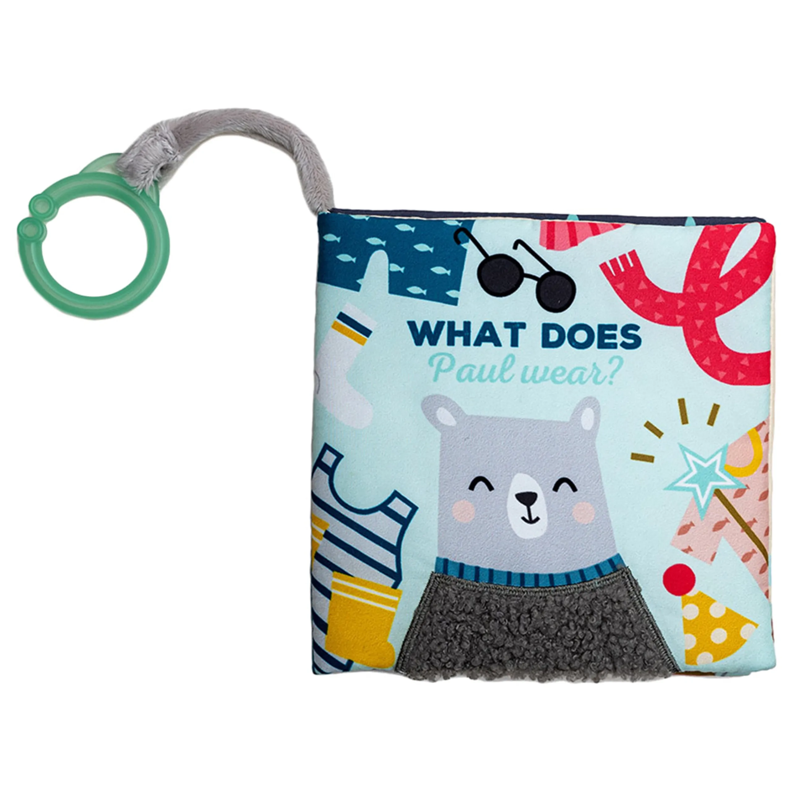 Taf Toys What Does Paul Wear Book - Suitable for 6 months and above