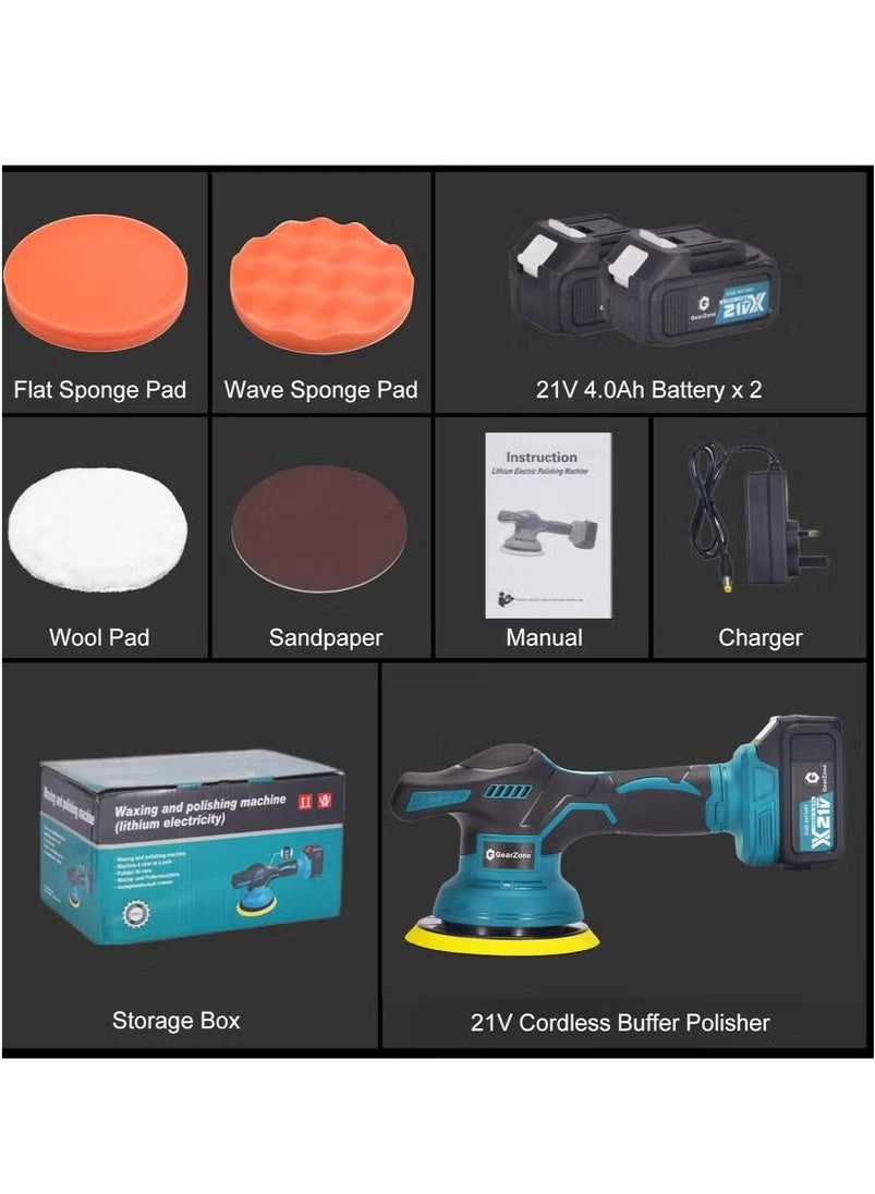 Car Buffer Polisher - 6-inch Kit