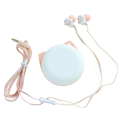 Cute Cat Claw Wired Earphone Bundle