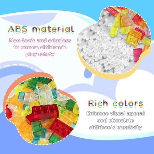 Transparent Building Blocks - 300pcs