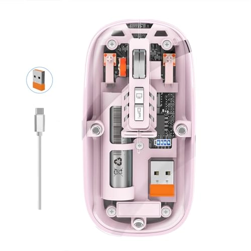 Transparent Magnetic Mouse - Wireless