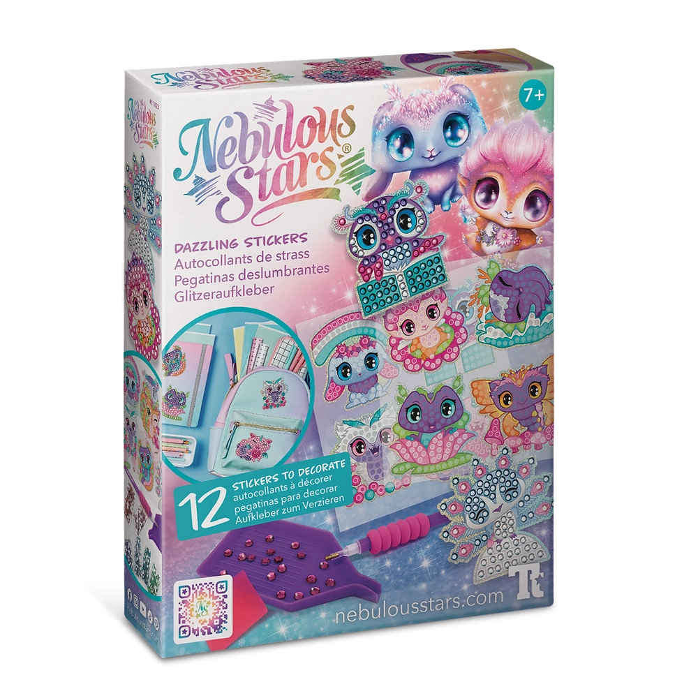 Nebulous Stars Dazzling Sticker Book 12 pcs