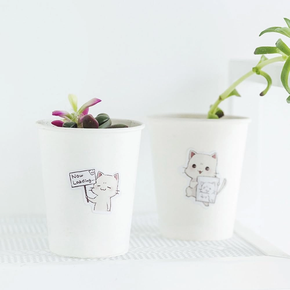 Cute Cat Stickers - 45pcs