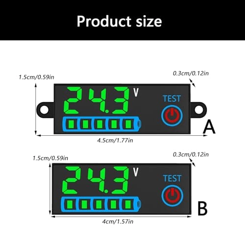 Digital Voltmeter - 7-55V 18650