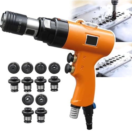 Pneumatic Tapping Machine - 6 Self-Locking Chucks (M3-M12) 700-2000RPM