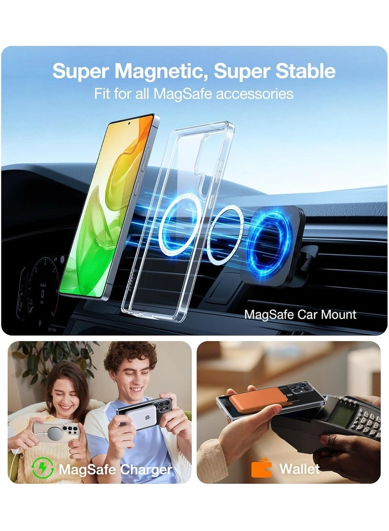 Magnetic Shockproof Case Slim with MagSafe for Samsung Galaxy S25 Ultra