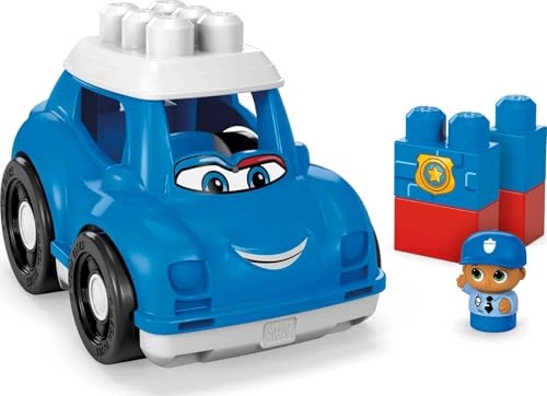 First Builders - Peter Police Car 6 Pieces