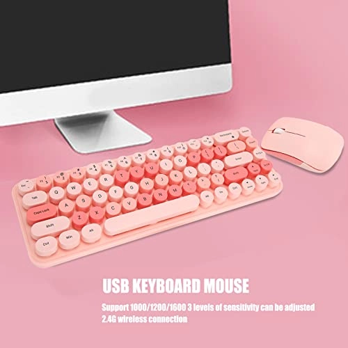 Keyboard and Silent Mouse Combo - Wireless