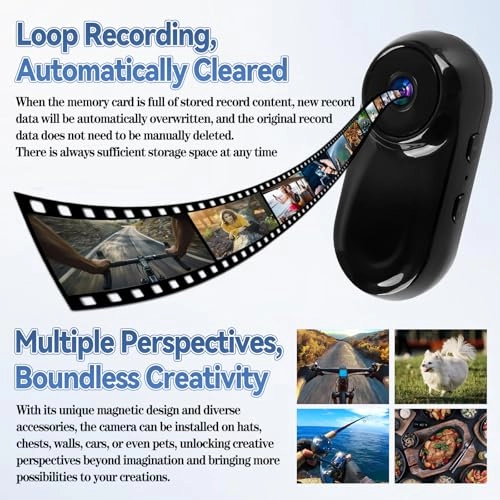 Mini Thumb Action Camera 1K