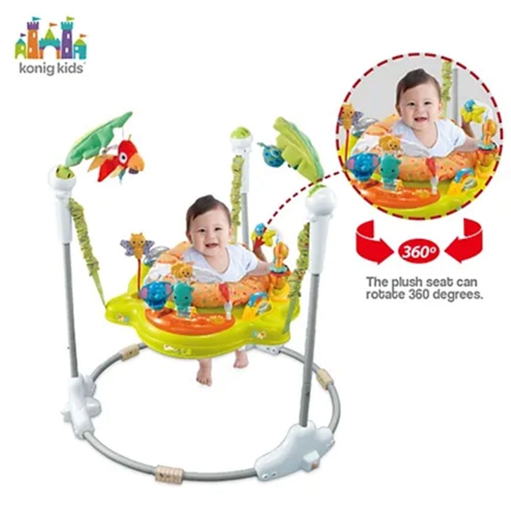 Jungle Jumper - Lights & Music Green