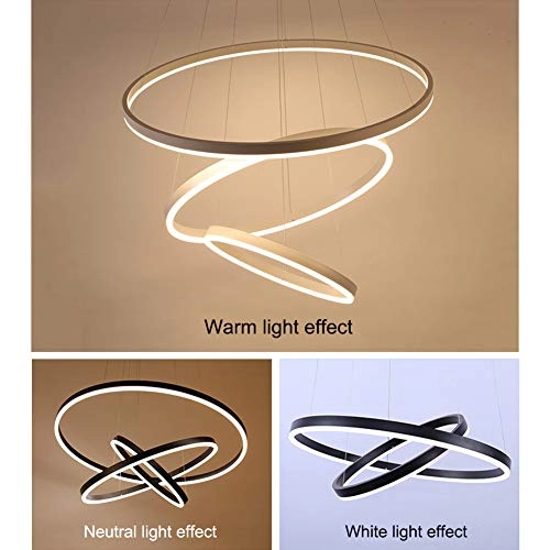 Circle Chandelier LED - neutral white Dimmable