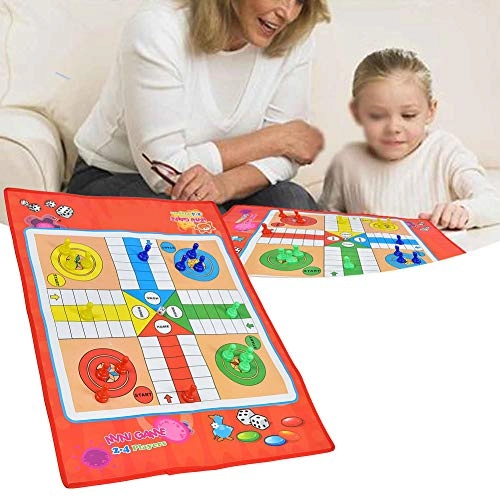 Ludo Board - Non-woven Fabric Portable