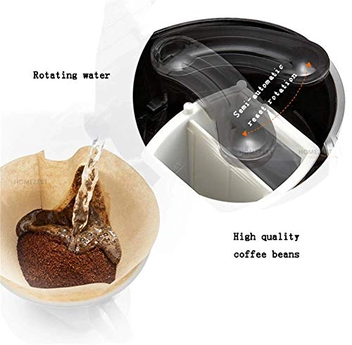 Filter Coffee Maker - One Touch Keep Warm Removable Filter