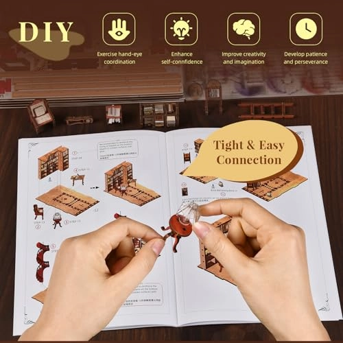 Book Nook Kit - Abbey Library