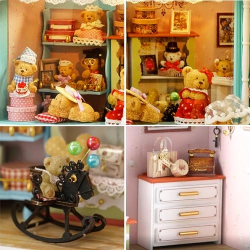 DIY Miniature Dollhouse Kit - 124 scale