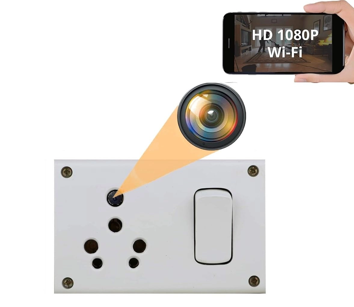 Hidden Home Security Camera 1080P