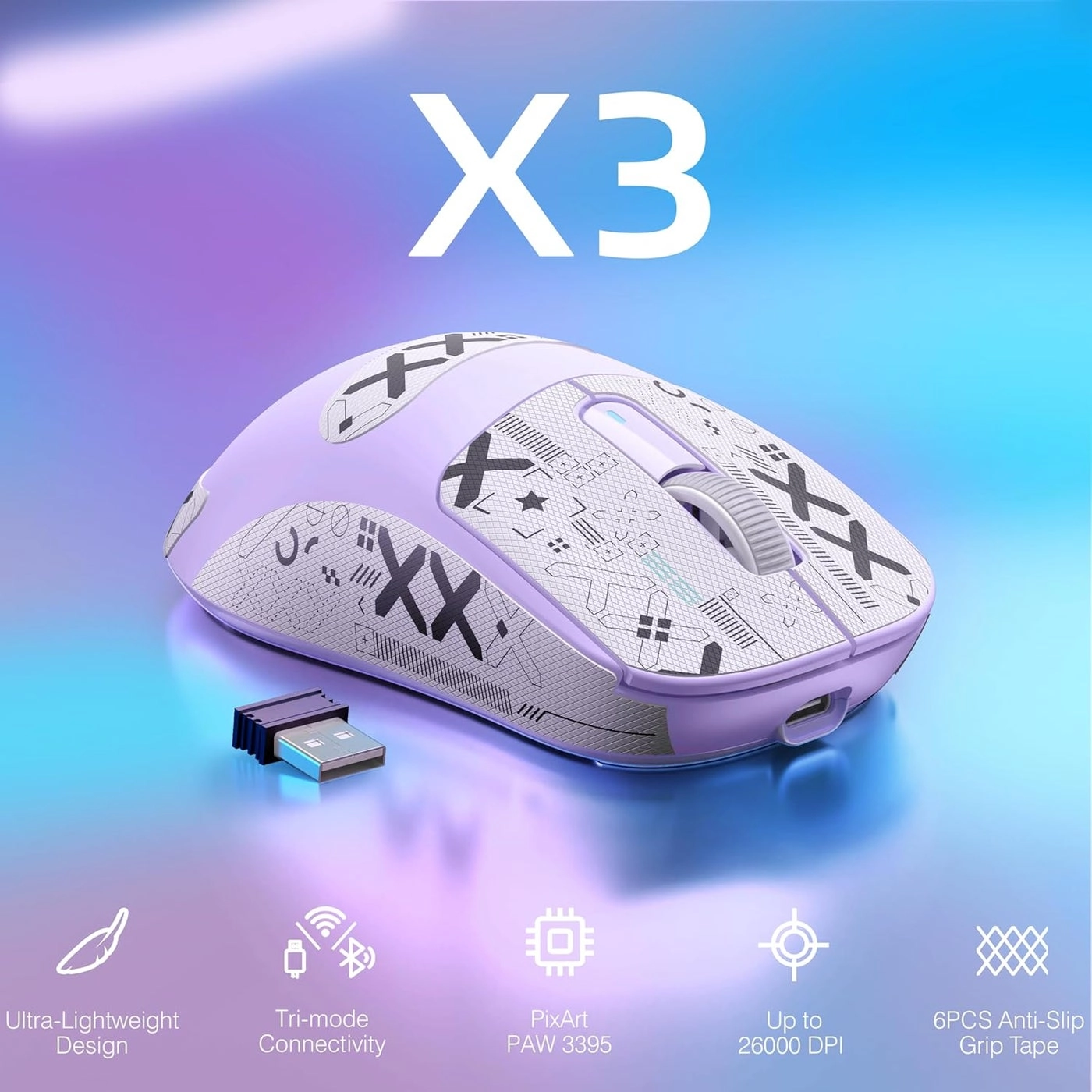 X3 Gaming Mouse - Wireless