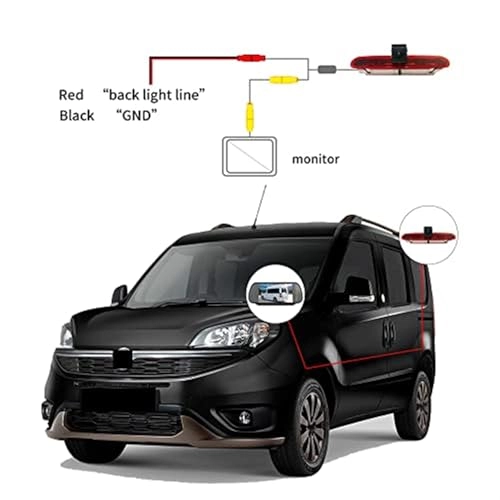Third Brake Light Camera - Night Vision 600TV lines