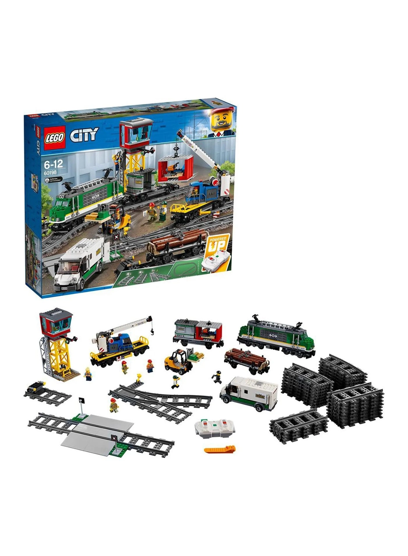 City Cargo Train (60198) - Remote Control Bluetooth