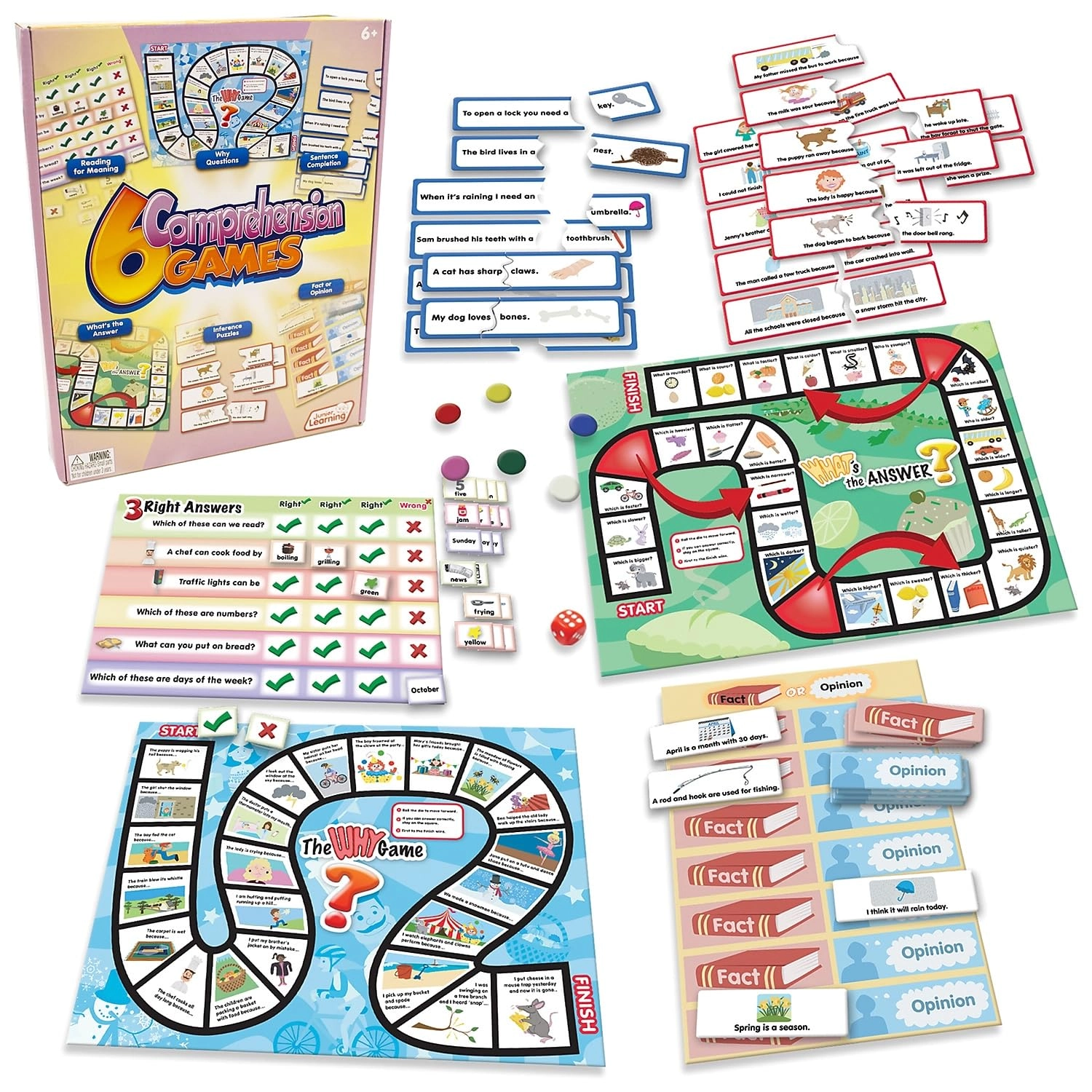 Reading Games - 6 Multi