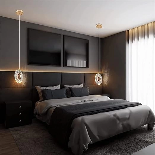 Modern Multi-Styling LED Chandelier - Warm Light