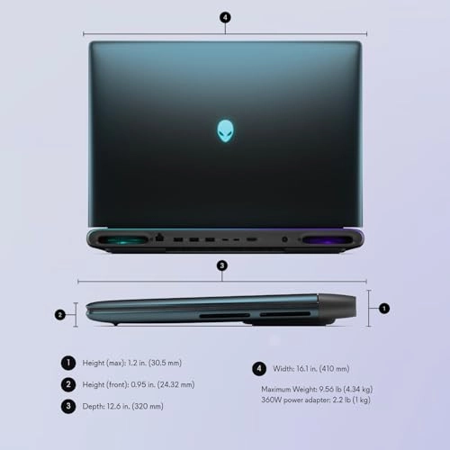 Area-51 - 18'' 8TB 64GB Ultra 9-275HX