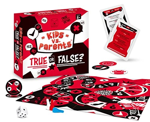 Kids vs Parents: True or False - Card Game