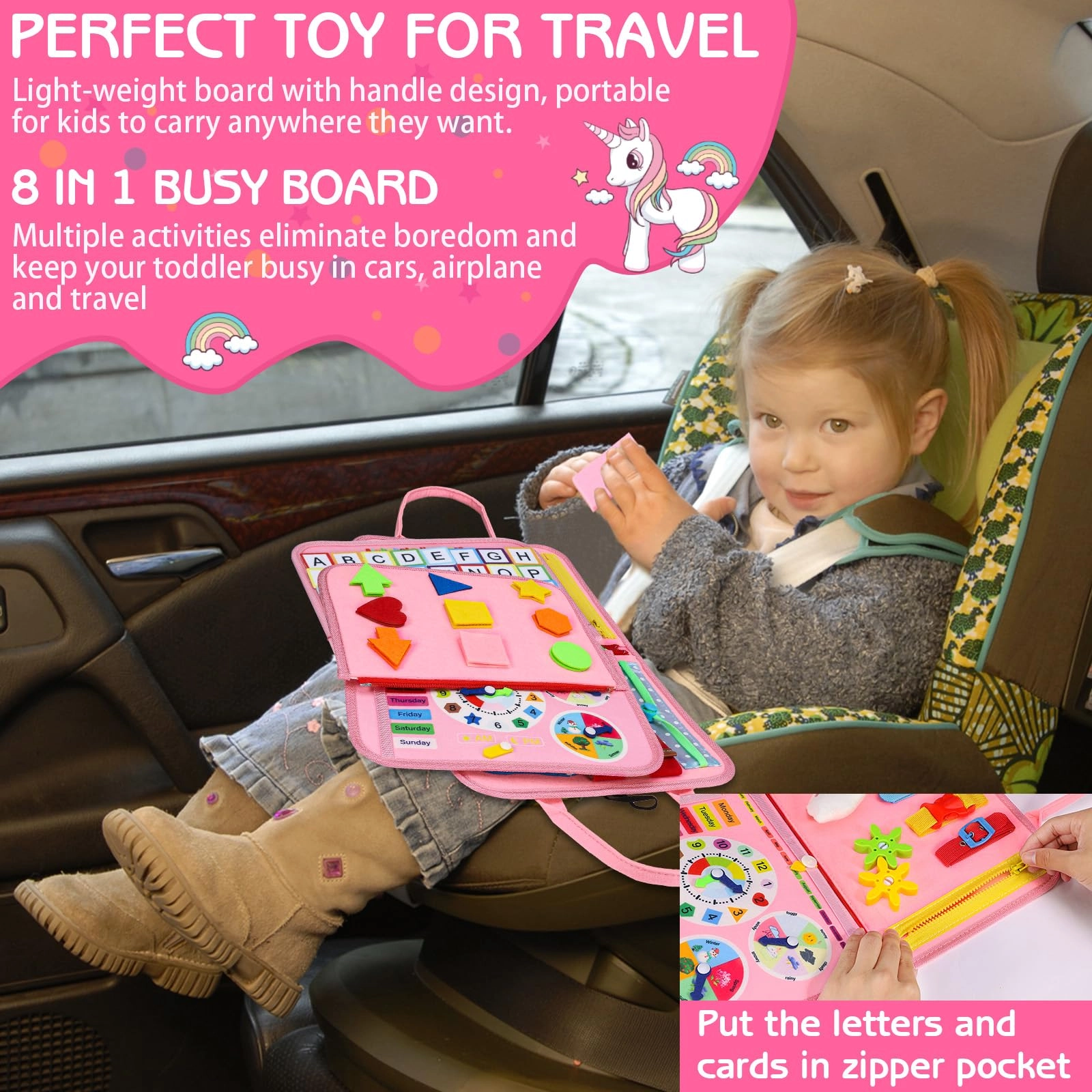 Alphabet Busy Board - 3 years+