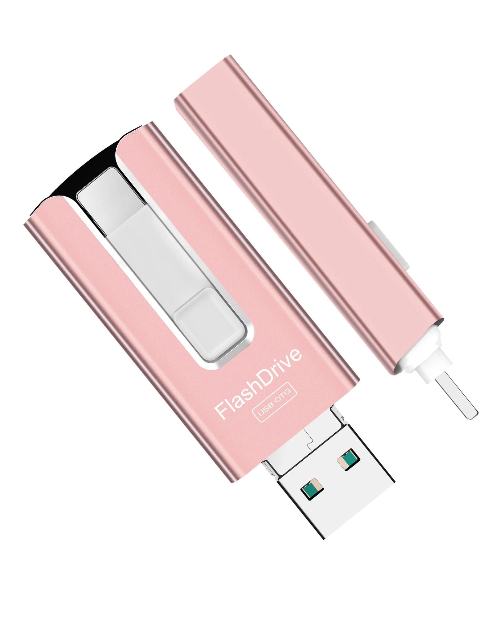 SUDEHO USB Stick - USB 3.0 Type C Micro USB iOS 16GB