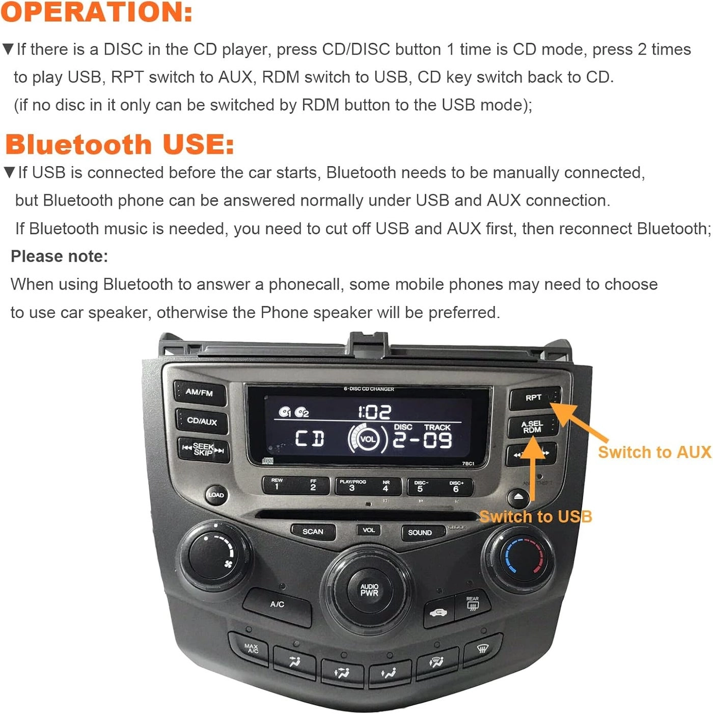 Car Bluetooth Transmitter - Bluetooth 5.0 USB & AUX