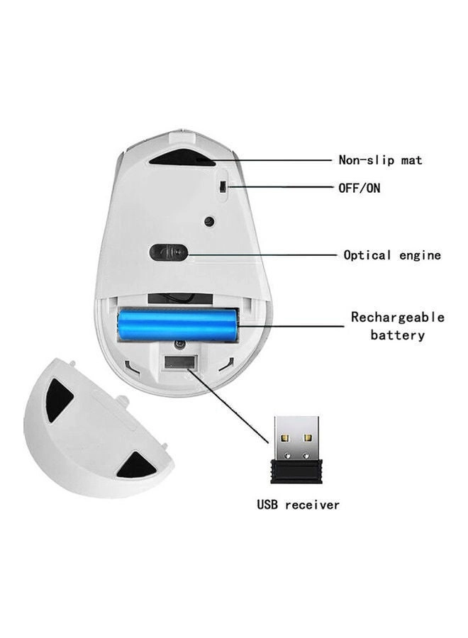 Dual Mode Optical Mouse - Wireless