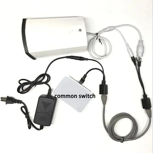 PoE Injector - 12V 1A + PoE Splitter